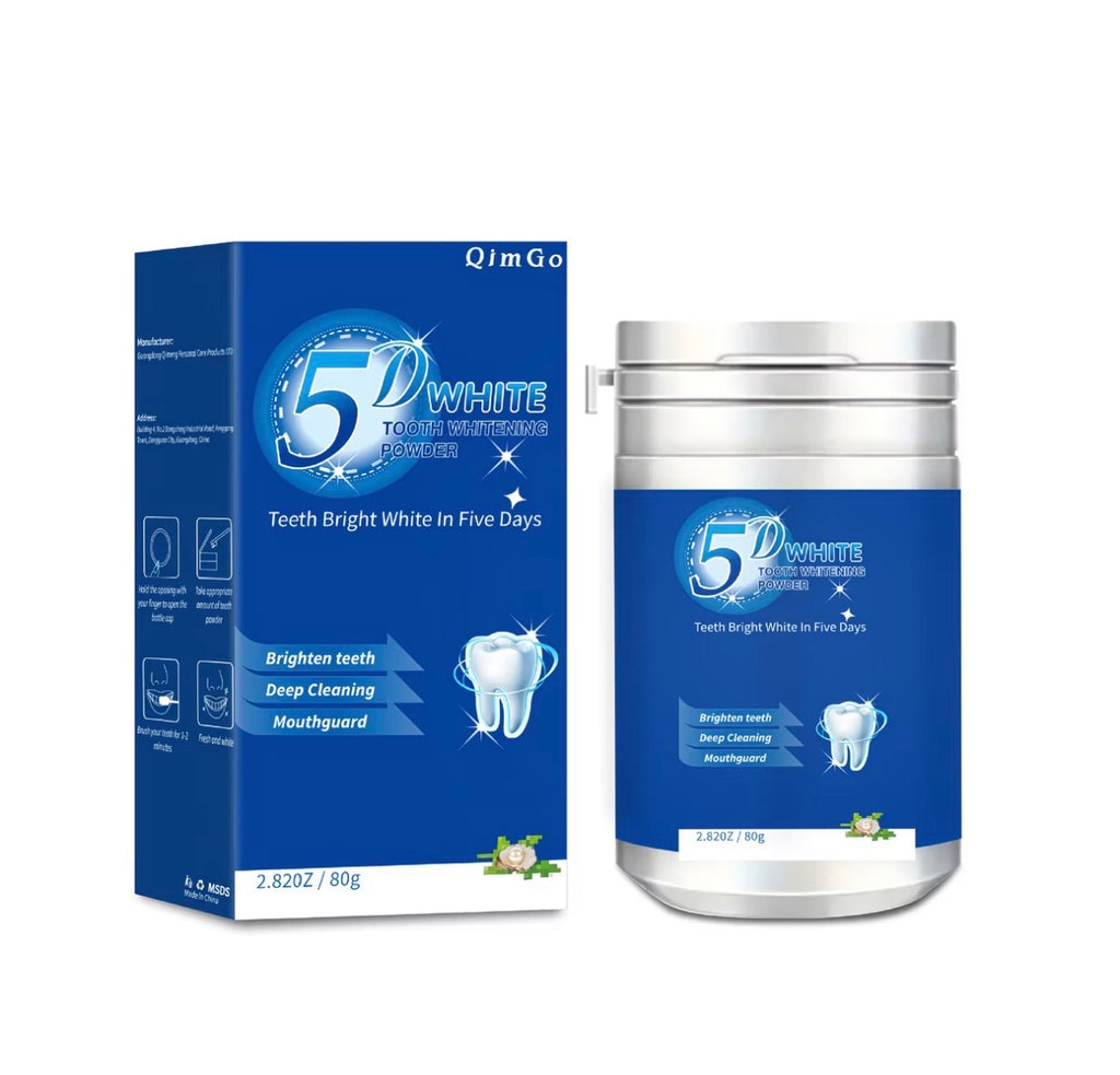 QimGow 5D White Tooth Whitening Powder