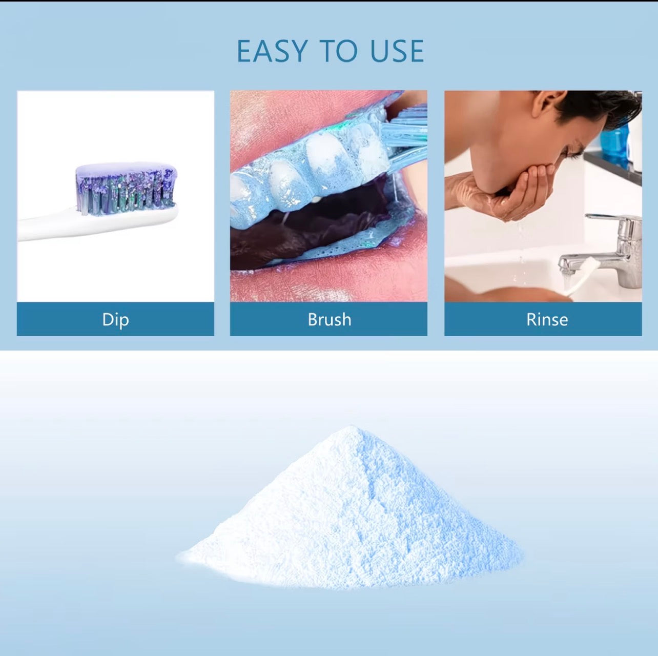 QimGow 5D White Tooth Whitening Powder