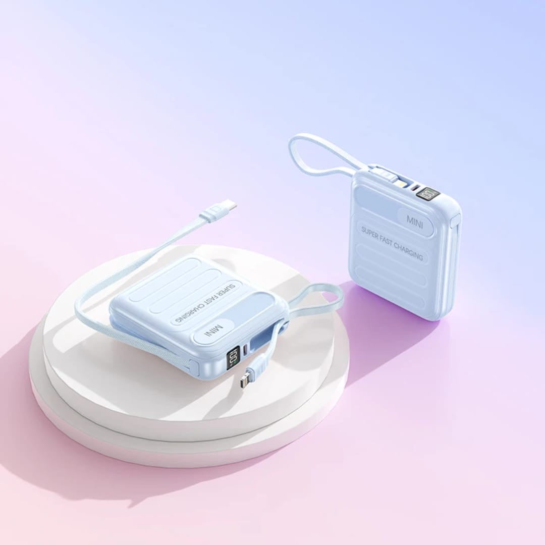 🔋✨ Mini Power Bank – Votre énergie partout, à tout moment ! ✨🔋