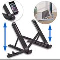 Support Pliable Réglable pour Ordinateur Portable et Smartphone