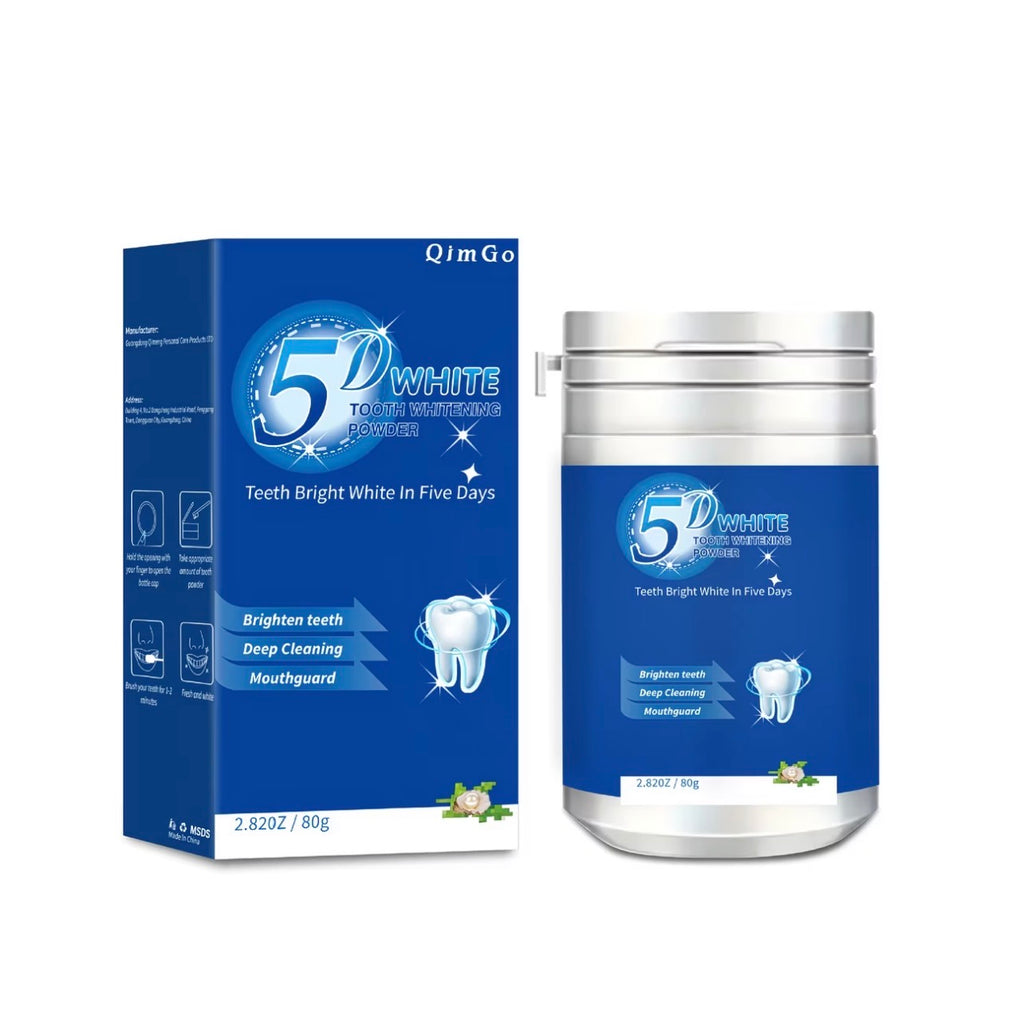 QimGow 5D White Tooth Whitening Powder