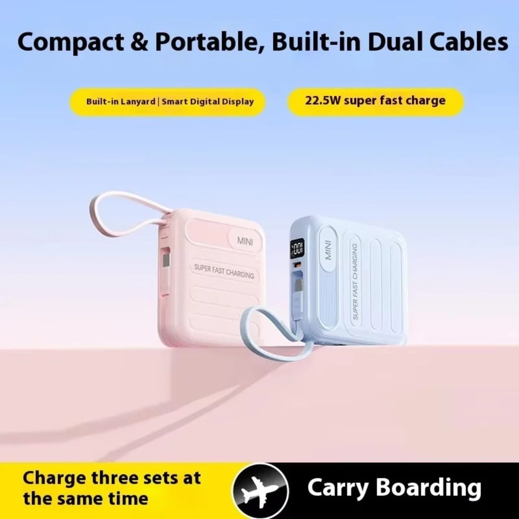 🔋✨ Mini Power Bank – Votre énergie partout, à tout moment ! ✨🔋