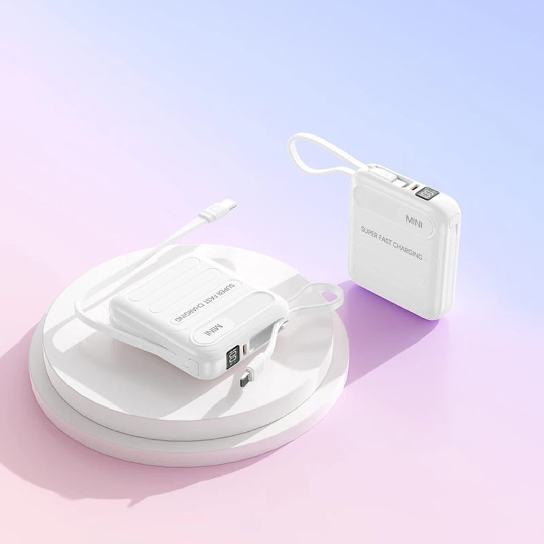 🔋✨ Mini Power Bank – Votre énergie partout, à tout moment ! ✨🔋